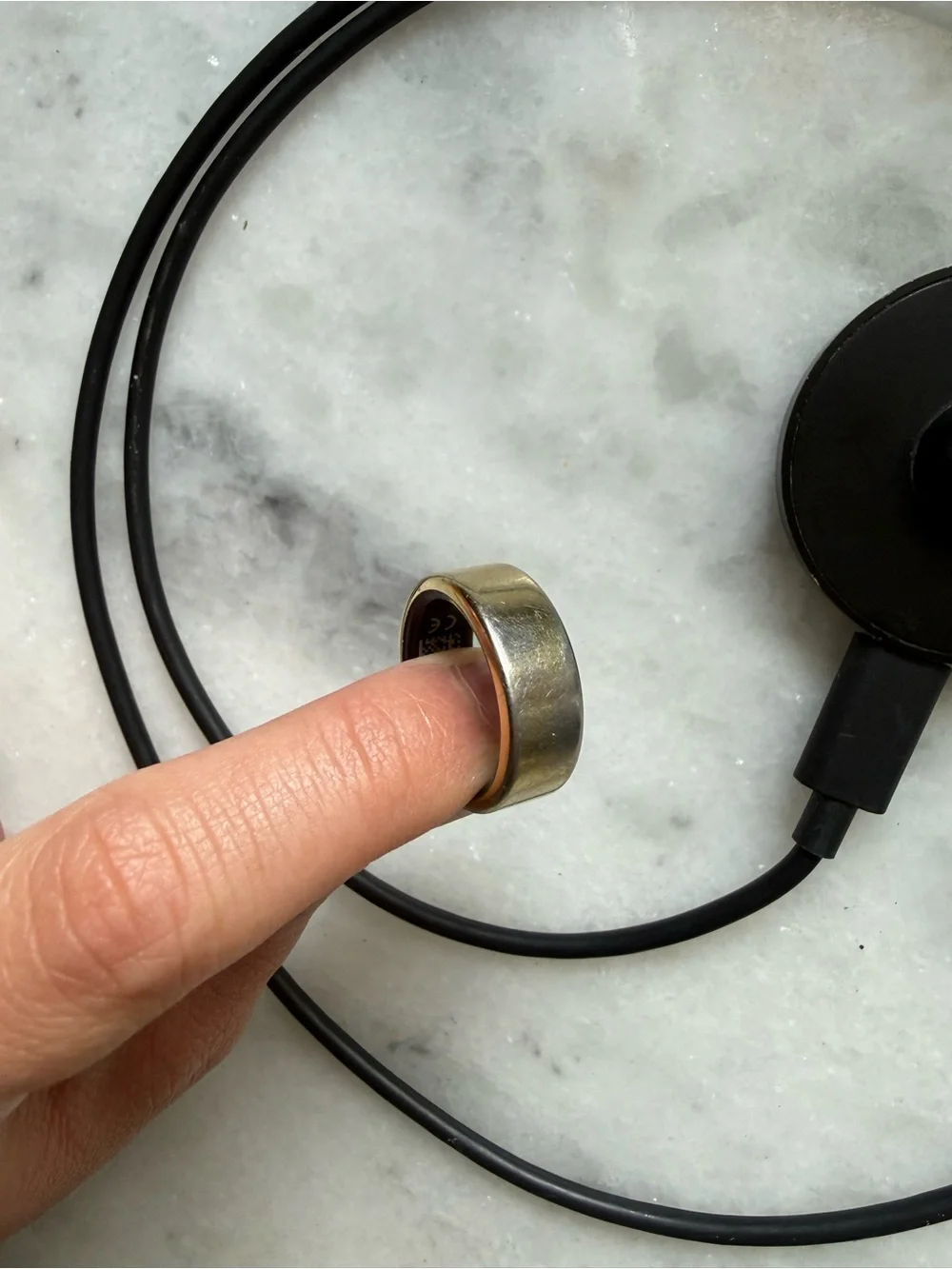 Oura Ring Gen 3, Size 7 Heritage, Charger Included